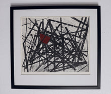 Load image into Gallery viewer, &quot;Red and Black 7/8&quot; Signed Lucie Siekman