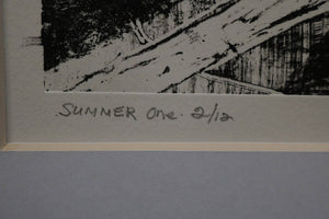 "Summer One" Signed Lucie Siekman